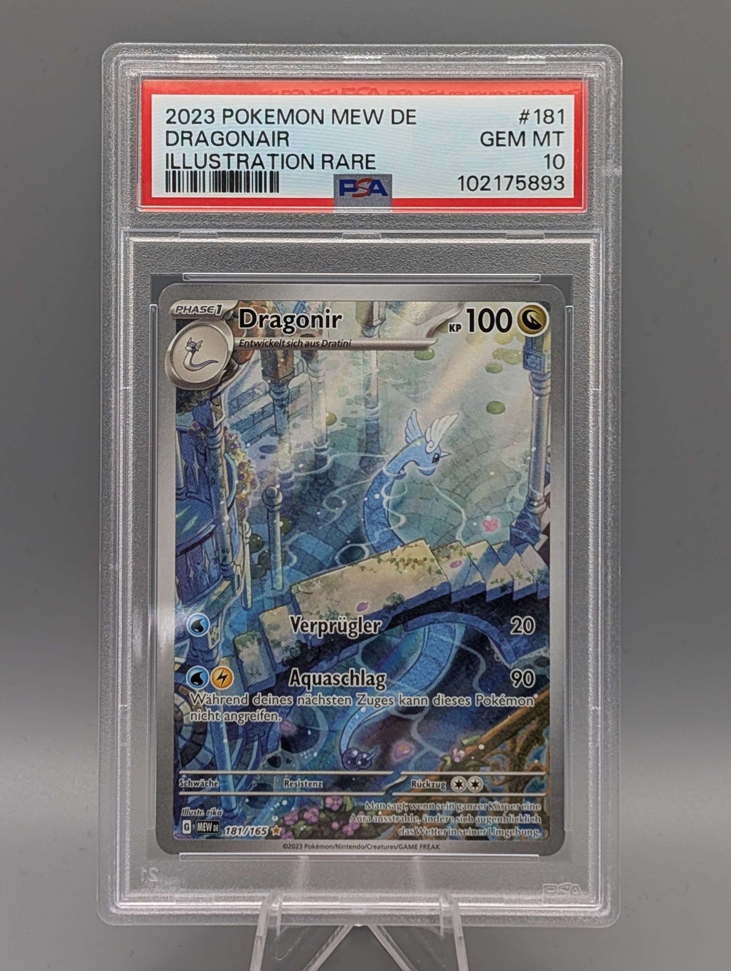 Dragonir Illustration Rare PSA 10 (GER)
