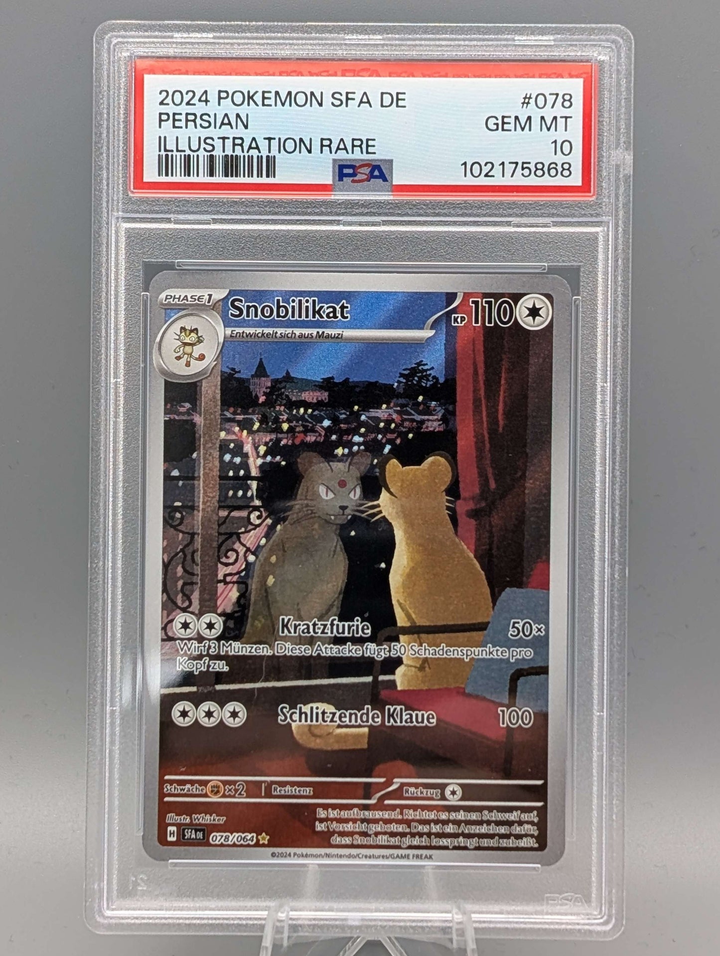 Snobilikat Illustration Rare PSA 10 (GER)