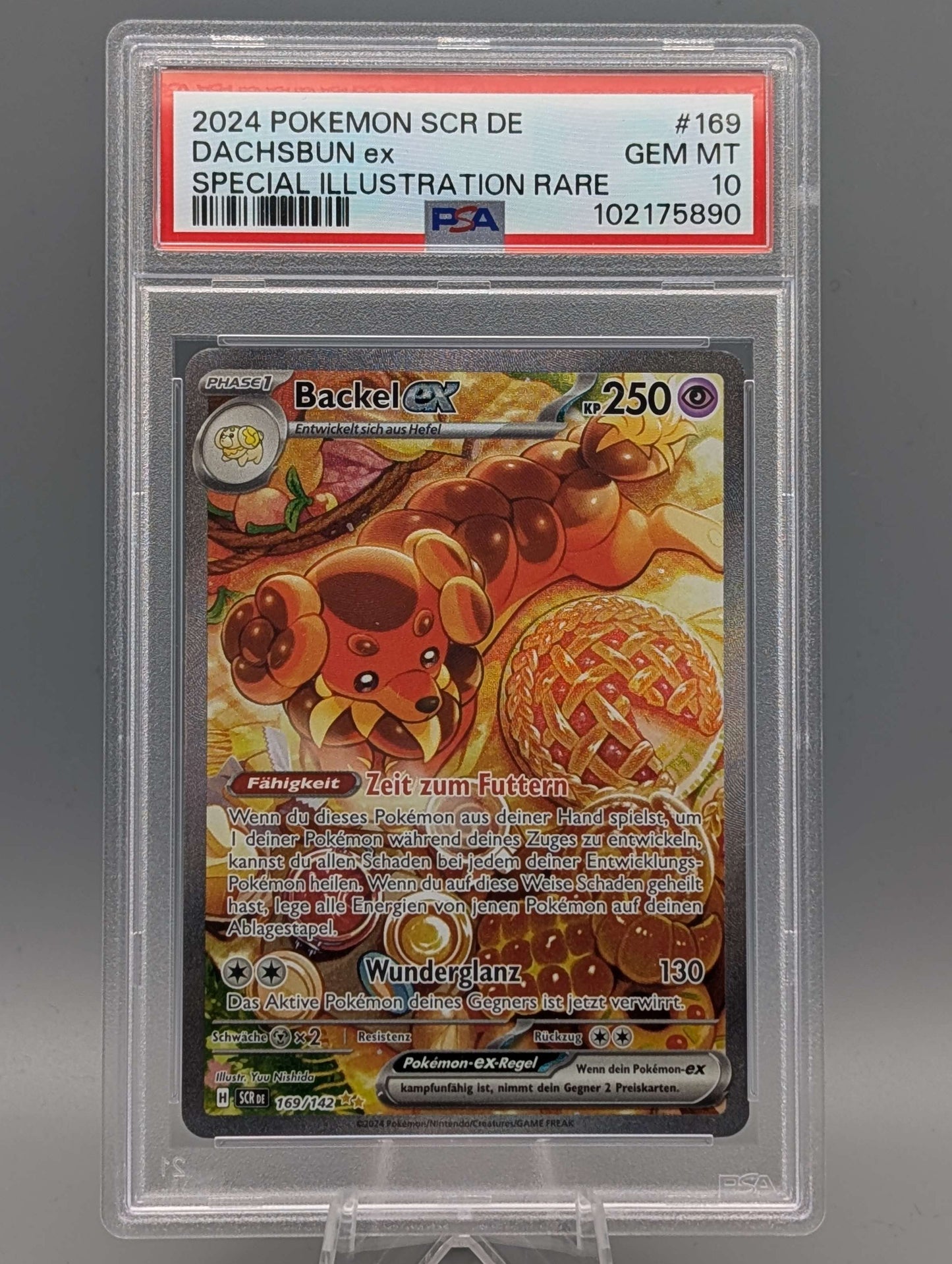 Backel ex Special Illustration Rare PSA 10 (GER)