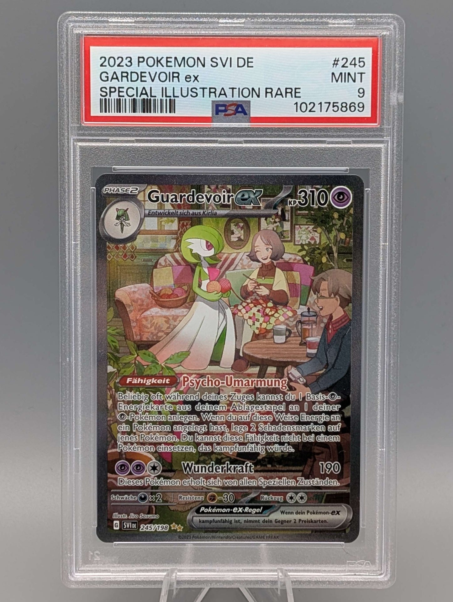 Guardevoir ex Special Illustration Rare PSA 9 (GER)