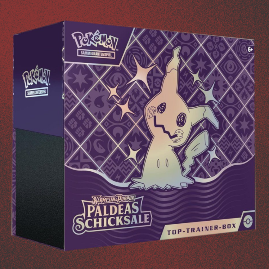 Paldeas Schicksale Top-Trainer-Box
