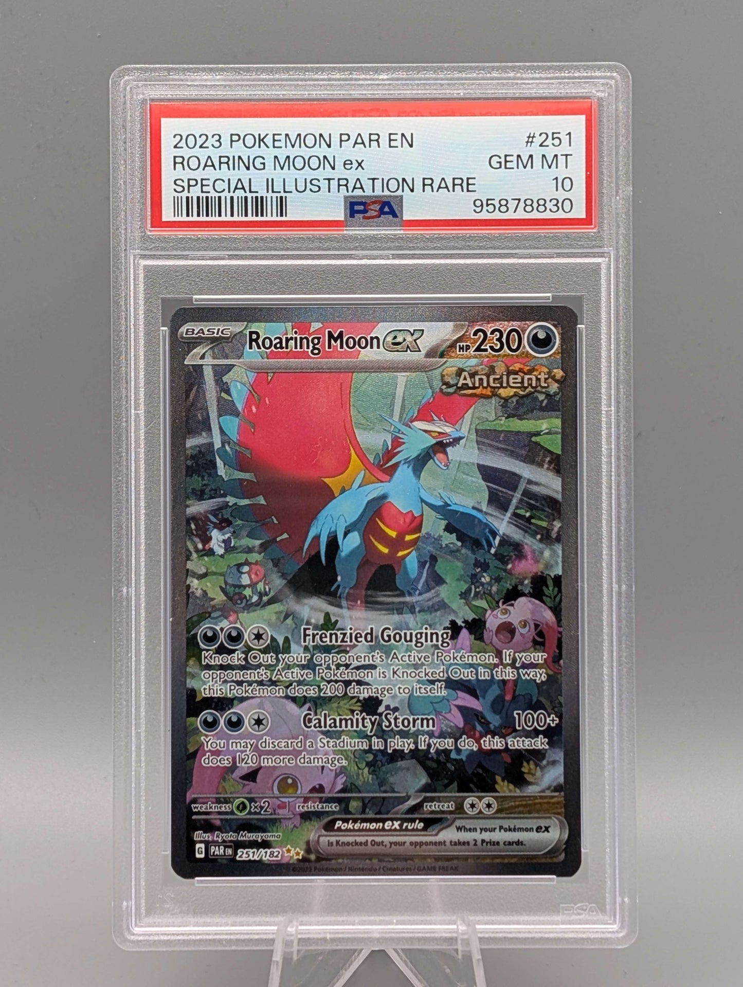 Roaring Moon ex Special Illustration Rare PSA 10 (ENG)