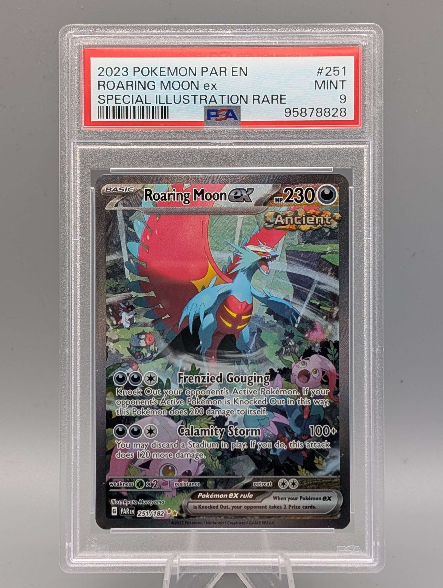 Roaring Moon ex Special Illustration Rare PSA 9 (ENG)
