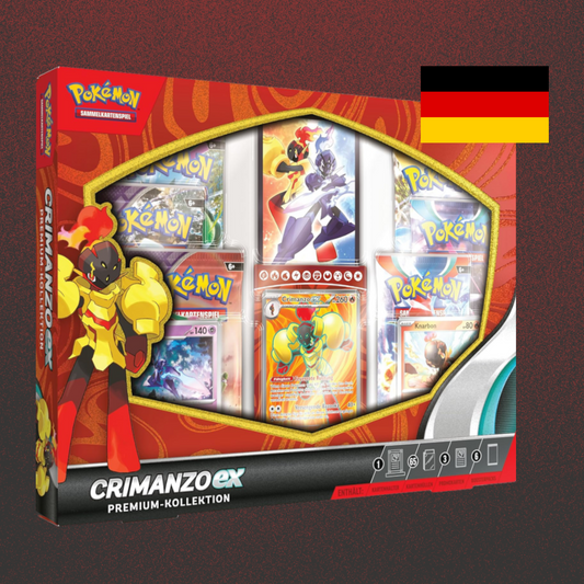 Pokémon TCG: Crimanzo ex - Premium Kollektion (DE)