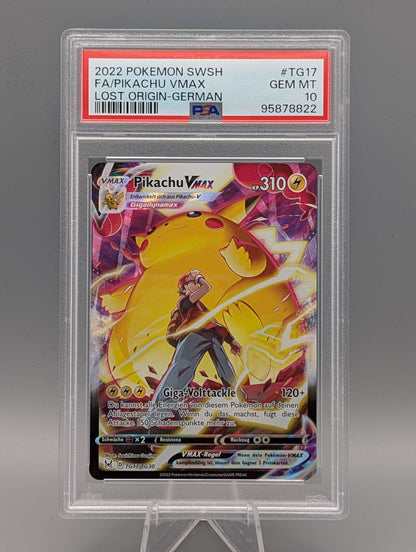 Pikachu VMAX PSA 10 (GER)