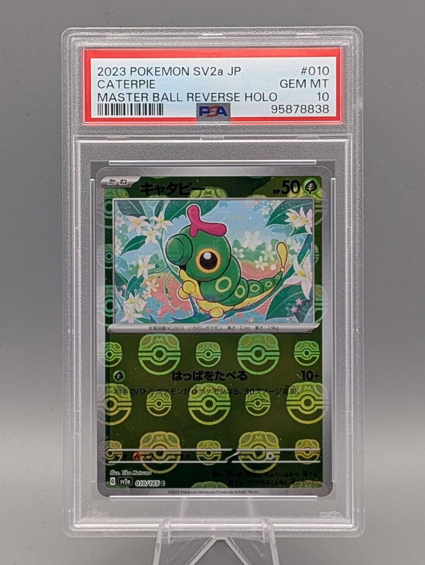 Raupy Meisterball Reverse PSA 10 (JAP)