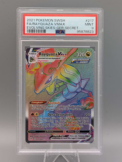 Rayquaza VMAX PSA 9 (GER)